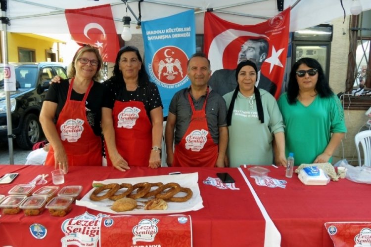 Bursa Mudanya Lezzet Şenliğinde yardım yarışı