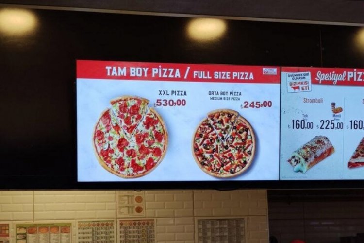 İstanbul Havalimanı'ndaki fiyatlar dikkat &ccedil;ekti...U&ccedil;ak bileti fiyatına pizza var