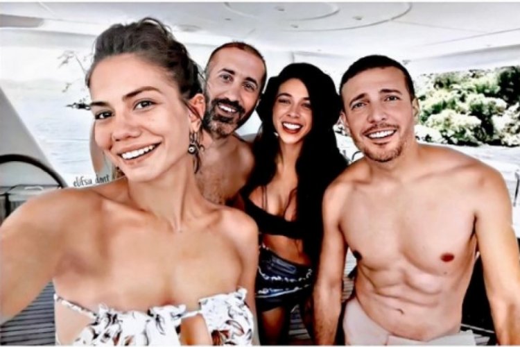 Demet &Ouml;zdemir ile Oğuzhan Ko&ccedil; &ouml;n balayında