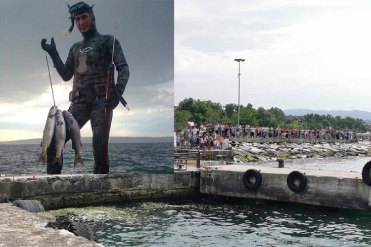 Balık tutmak i&ccedil;in dalan adamdan haber alınamıyor