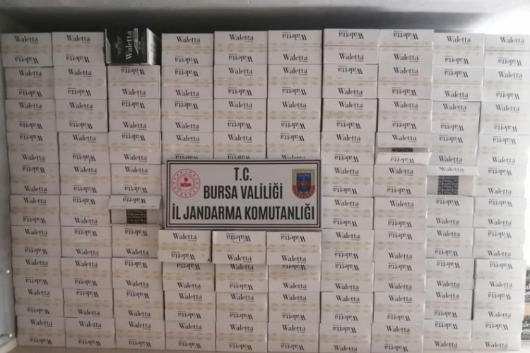 Bursa'da Yarım Tonluk Kaçak Sigara Operasyonu - Bursa Haberleri - Bölge ...