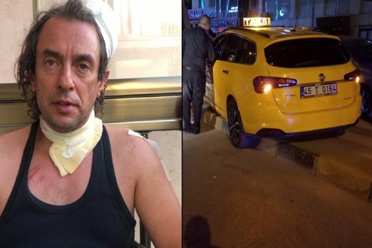Talihsiz taksicinin dehşet anları!