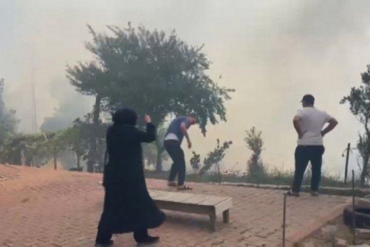 İstanbul Beykoz'da &ccedil;ıkan yangına 1 g&ouml;zaltı
