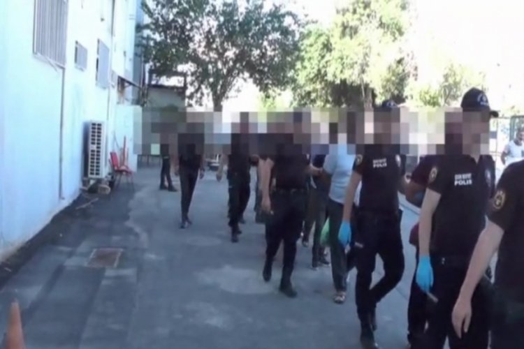 Aralarında Bursa'nın da bulunduğu operasyonda 171 kişi tutuklandı