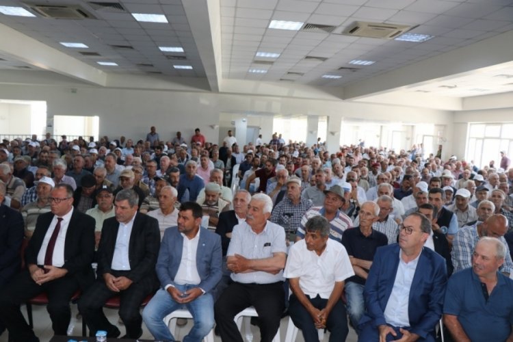Bursa İznik Zeytin Kooperatifinde ilk defa tek listeli se&ccedil;im yapıldı