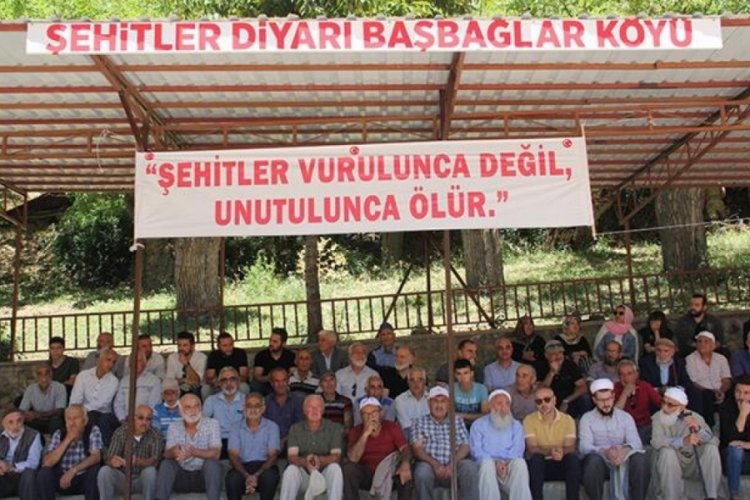 Başbağlar'da, PKK tarafından katledilen 33 kişi dualarla anıldı
