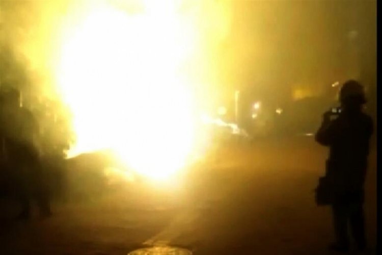 İstanbul Avcılar'da kablolarda peş peşe patlama