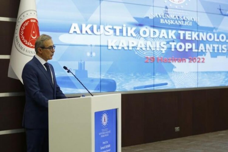 Savunma Sanayi Başkanlığı akustik teknolojileri yol haritasını oluşturuyor
