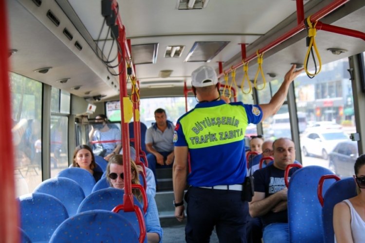 Adana'da toplu taşıma ara&ccedil;larında klima denetimi