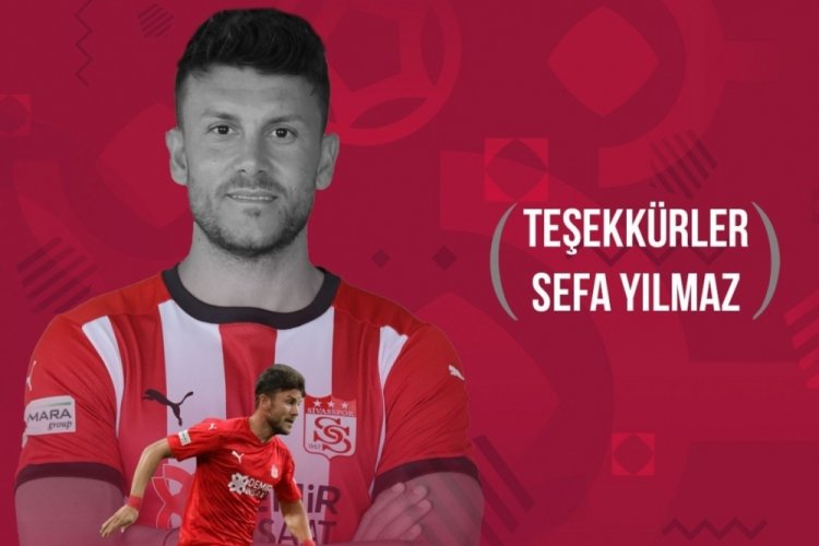 Sivasspor'dan Sefa Yılmaz'a teşekk&uuml;r