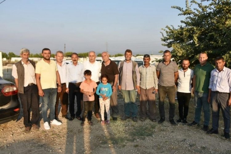 Bursa'da Başkan Aydın tarım iş&ccedil;ileri ile bir araya geldi