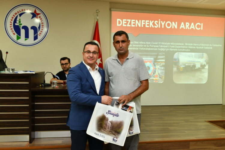 Bursa Mustafakemalpaşa Belediyesi'nde ''Ayın personeli" uygulaması başladı
