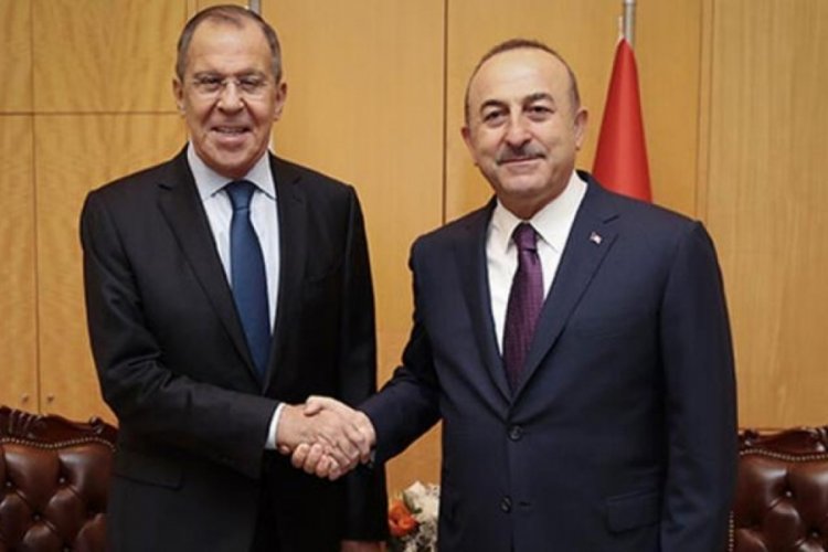 Bakan &Ccedil;avuşoğlu, Rus mevkidaşı Lavrov ile g&ouml;r&uuml;şme sağladı