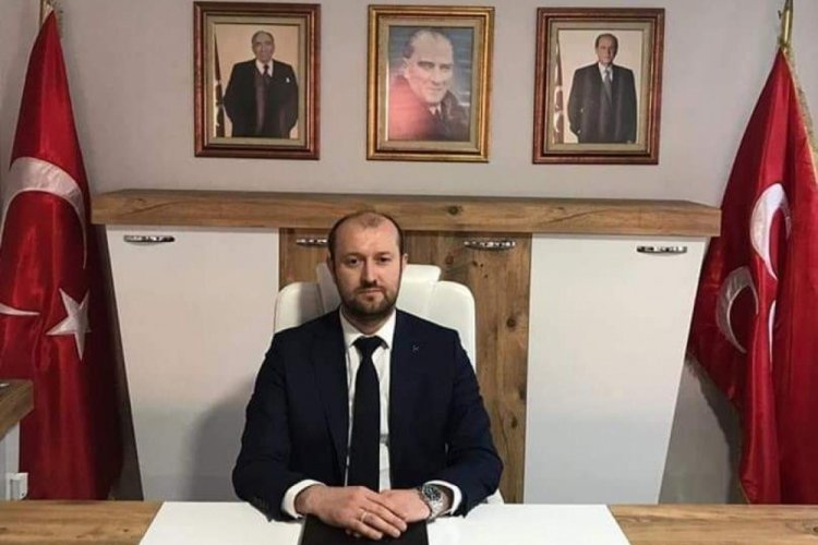 MHP Mudanya İl&ccedil;e Başkanı Seymenler Hayri T&uuml;rkyılmaz'a bir kez daha y&uuml;klendi