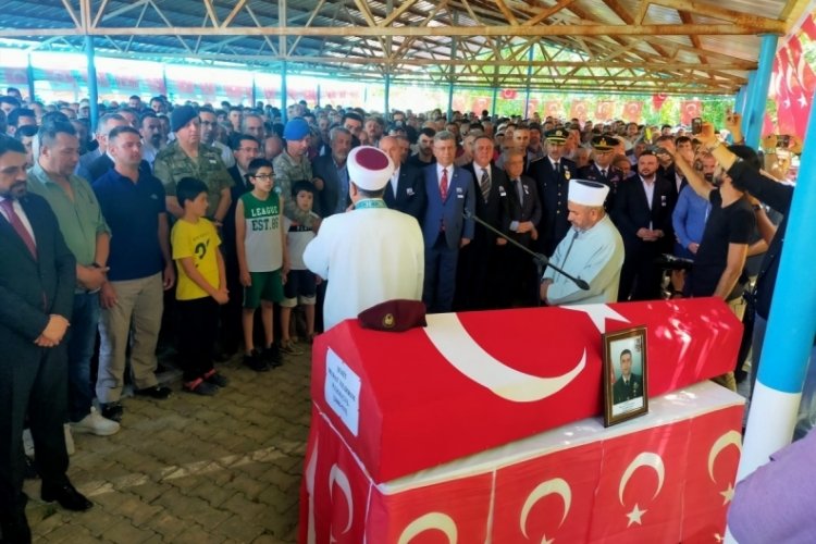 Şehit Uzman &Ccedil;avuş Murat Yıldırım, son yolculuğuna uğurlanıyor