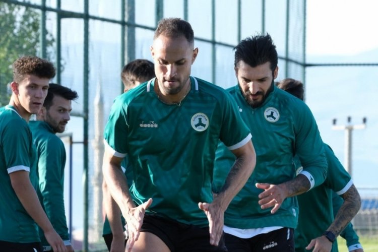 Giresunspor birinci etap &ccedil;alışmalarını tamamladı