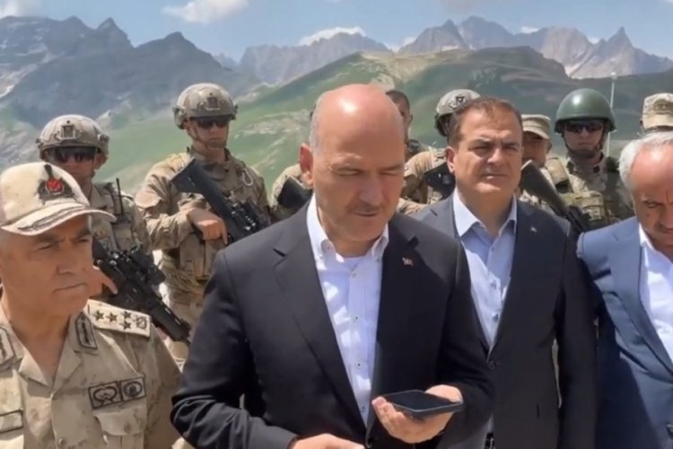 Bakan S&uuml;leyman Soylu sıfır noktasında