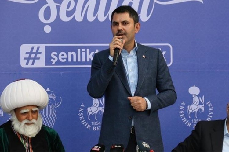 Bakan Kurum: Milletimizin duasıyla, milletimizle g&ouml;n&uuml;l g&ouml;n&uuml;le gitmeye talibiz