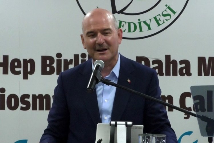 İ&ccedil;işleri Bakanı Soylu  Gaziosmanpaşalı vatandaşlarla bir araya geldi