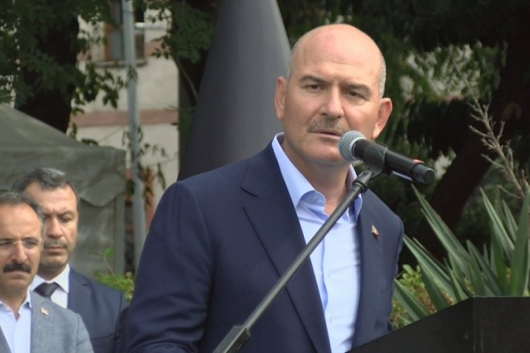İ&ccedil;işleri Bakanı Soylu polislerle bayramlaştı: Siz demokrasinin teminatısınız
