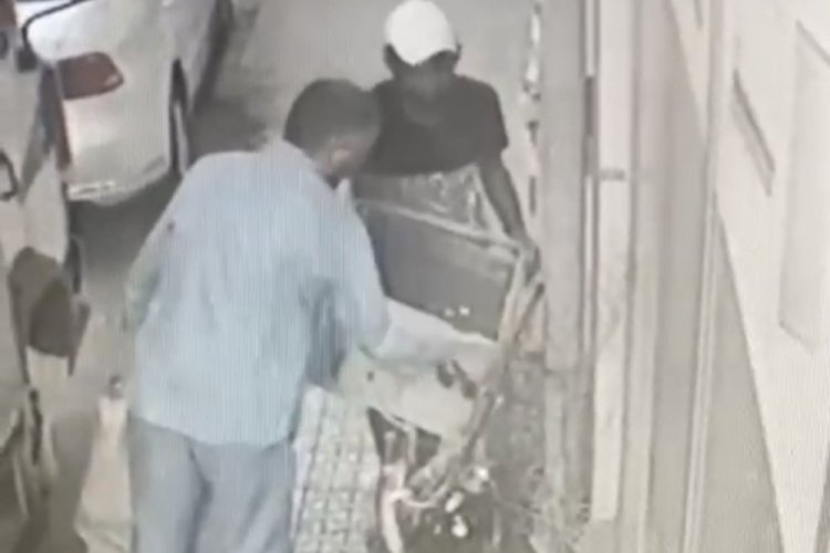 Bursa'da pes dedirten klima hırsızlığı! Pazar arabasıyla &ccedil;aldılar