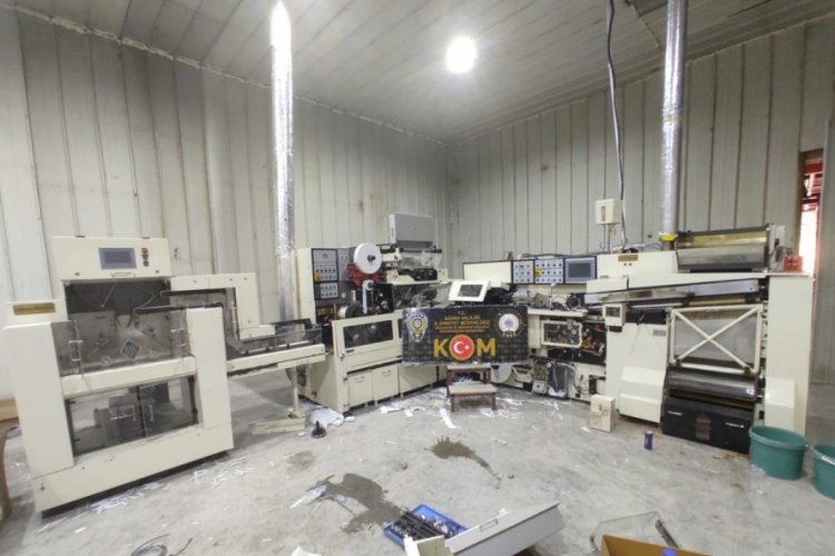 21 milyon ka&ccedil;ak makaron ele ge&ccedil;irildi