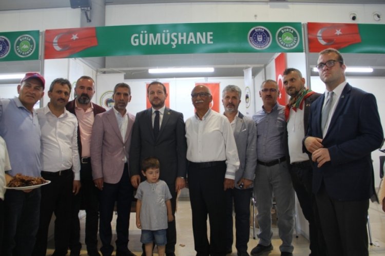 Bursa'daki G&uuml;m&uuml;şhaneliler bayramlaştı