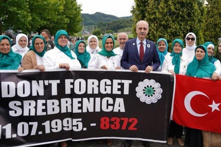 Numan Kurtulmuş'dan Srebrenitsa annelerine ziyaret