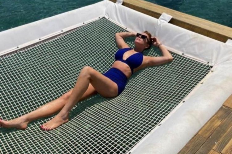 Lindsay Lohan Bodrum'da balayı yapıyor