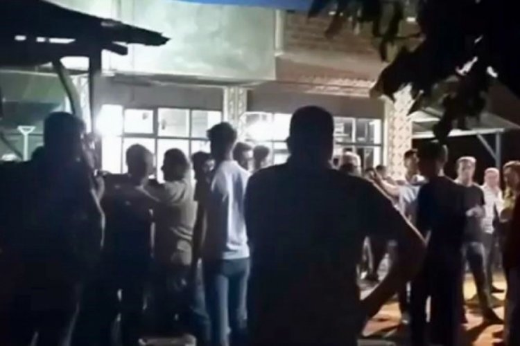 Asker eğlentisinde 'ayağıma bastın' kavgası
