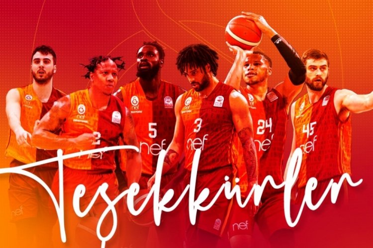Galatasaray Nef'ten 6 oyuncu i&ccedil;in teşekk&uuml;r mesajı