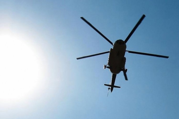 Yunanistan'da facia haberi: Sisam Adası'ndaki yangını s&ouml;nd&uuml;rmek &uuml;zere havalanan helikopter d&uuml;şt&uuml;