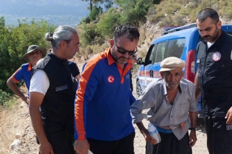 Mersin'de kayıplara karışan 79 yaşındaki adam, 30 saatin sonra bulundu