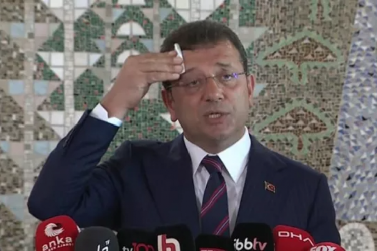İmamoğlu, tatil d&ouml;n&uuml;ş&uuml; kameralar karşısına ge&ccedil;ip soruları cevapladı