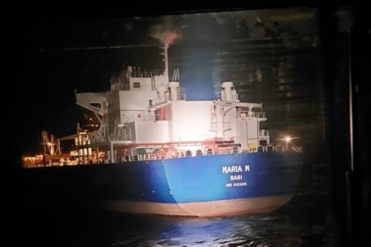 &Ccedil;anakkale Boğazında arızalanan gemi kurtarıldı