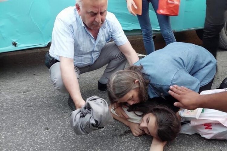 Kazazede Tuana, yardıma koşanların s&ouml;zleriyle ağladı! Teyze sinir krizi ge&ccedil;irdi