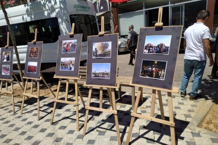 Bursa B&uuml;y&uuml;korhan'da 15 Temmuz fotoğraf sergisi&nbsp;