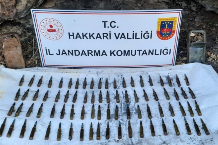 Hakkari'de u&ccedil;aksavar m&uuml;himmatı ele ge&ccedil;irildi