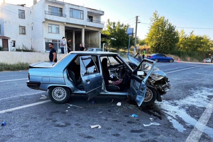 Tekirdağ'da feci kaza! 6 kişi yaralandı