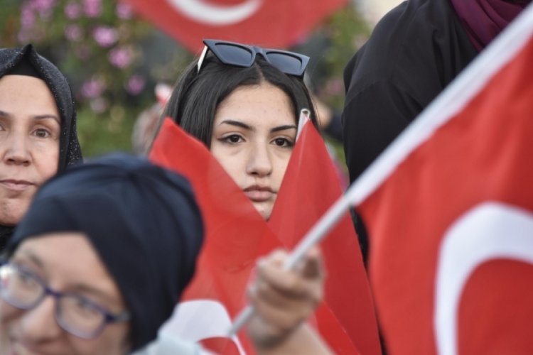'15 Temmuz Demokrasi ve Milli Birlik G&uuml;n&uuml;'nde şehitlere dua edildi