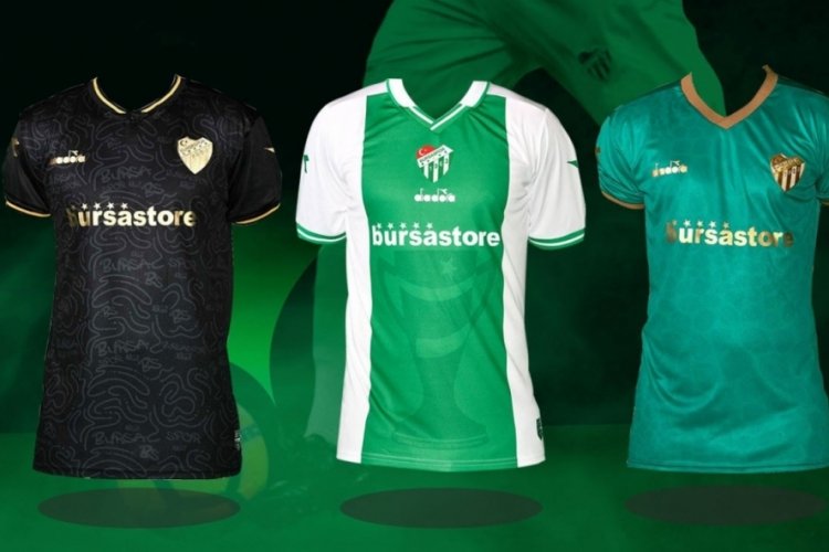 Bursaspor'un yeni formaları, 18 Temmuz'da Bursastore'da
