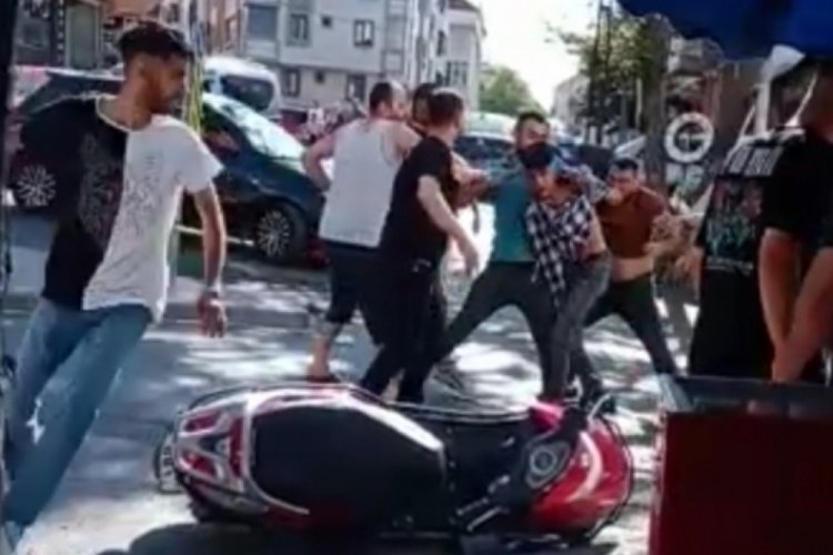 İstanbul Gaziosmanpaşa'da kaza sonrası kavga