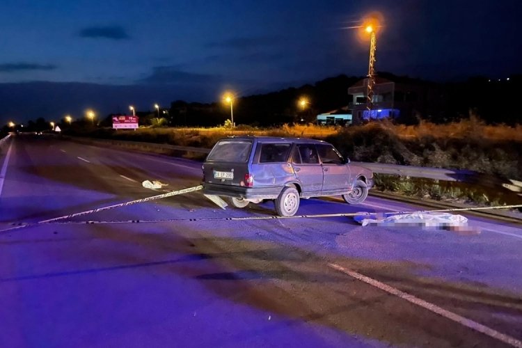 Ehliyetsiz &ccedil;ocuk yayaya &ccedil;arptı: Yaya hayatını kaybetti