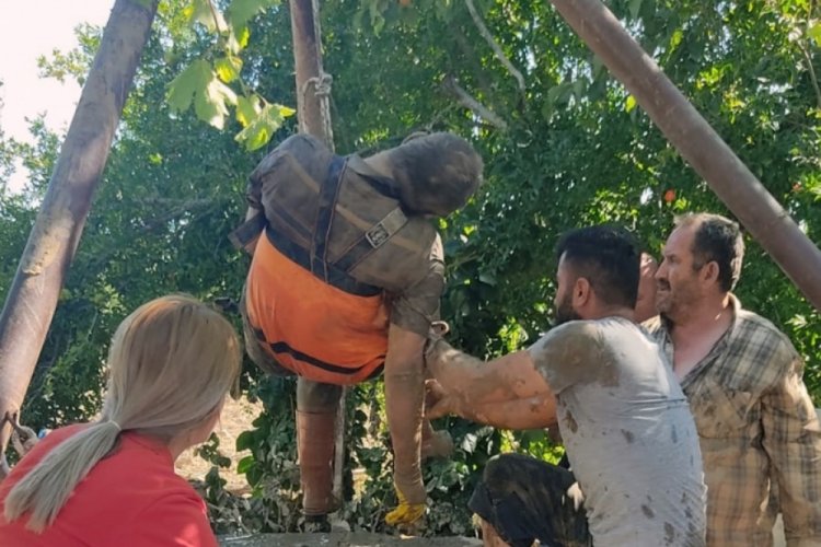 Kuyuya d&uuml;şen vatandaş hayatını kaybetti