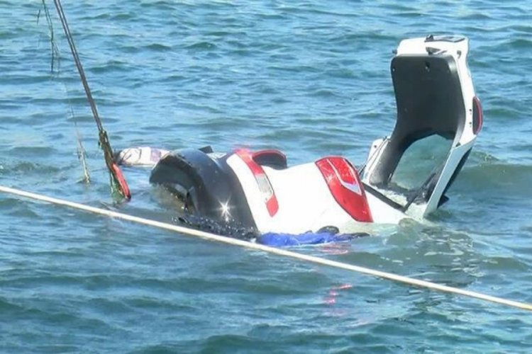 İstanbul Şile'de otomobil denize u&ccedil;tu! İş adamı hayatını kaybetti
