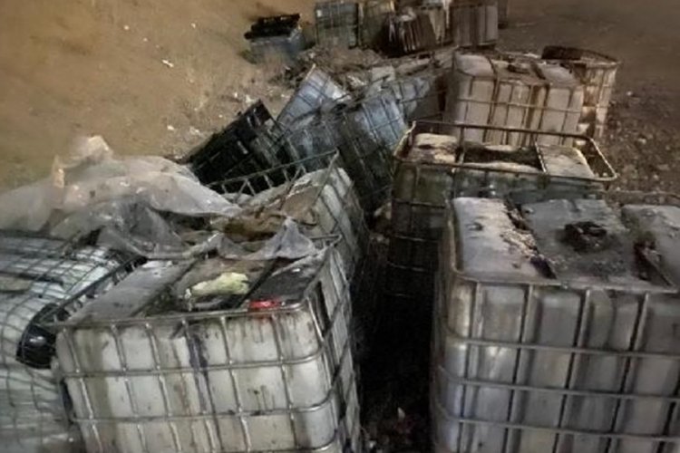 Konya'da kimyasal atıkları araziye bırakan işletmeye rekor bir ceza kesildi