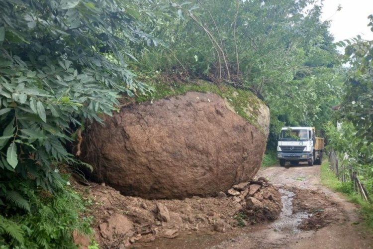 Ordu'da 336 heyelan meydana geldi