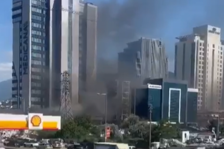 Bursa'da Odunluk mahallesinde yangın