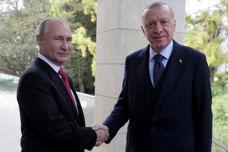 Putin ile Erdoğan arasındaki beklenen g&ouml;r&uuml;şme başladı