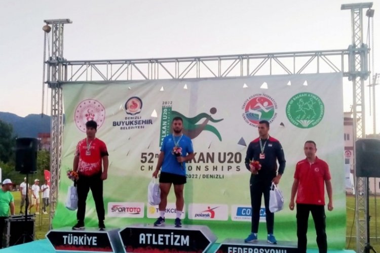 Bursa Osmangazili atletten &ouml;nemli başarı
